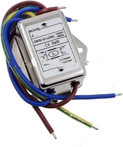 CW1B-6A/10A-T Welding Lug Single and Double Stage L with line 220V Single Phase AC and DC 110DC Power Filter(CW1B -6A -T 6A 250VAC Soldering Lug) in Saudi Arabia