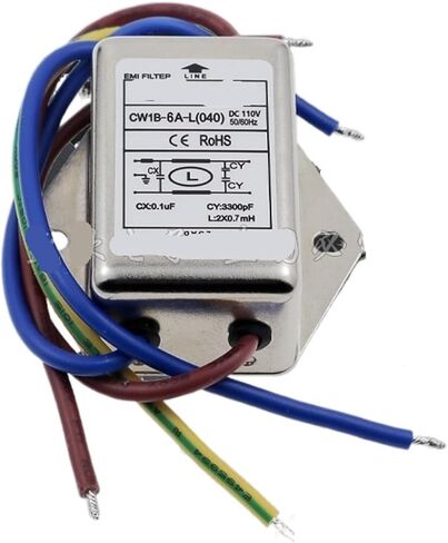 CW1B-6A/10A-T Welding Lug Single and Double Stage L with line 220V Single Phase AC and DC 110DC Power Filter(CW1B -6A -T 6A 250VAC Soldering Lug) in Saudi Arabia