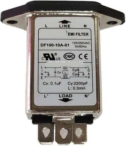 Filter Power Filter AC Socket Filter DF100-10A-01 Small Side in Saudi Arabia