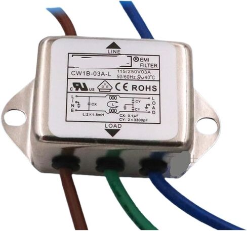 CW1B line Purification Power Filter 3 6 10A Anti-Interference Single-Phase L AC 220V(CW1B -10A -L Small 04 Model) in Saudi Arabia