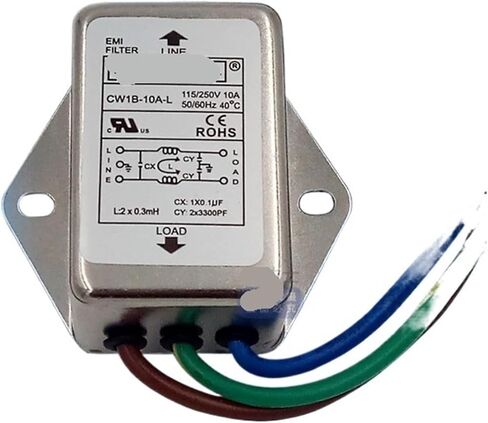 CW1B line Purification Power Filter 3 6 10A Anti-Interference Single-Phase L AC 220V(CW1B -10A -L Small 04 Model) in Saudi Arabia