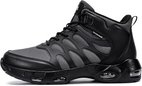 Larnmern Men Non Slip Boots Restaurant Service Mesh Treasable Aship Outdoor Shoes Slip Resistant Work Chef Zapatos Trabajo shidual meining sneakers (Black ، 10.5) in Kuwait