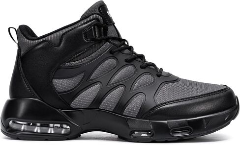 Larnmern Men Non Slip Boots Restaurant Service Mesh Treasable Aship Outdoor Shoes Slip Resistant Work Chef Zapatos Trabajo shidual meining sneakers (Black ، 10.5) in Kuwait