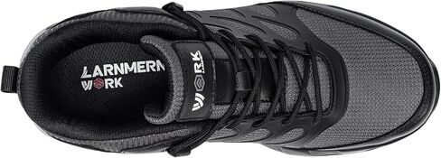 Larnmern Men Non Slip Boots Restaurant Service Mesh Treasable Aship Outdoor Shoes Slip Resistant Work Chef Zapatos Trabajo shidual meining sneakers (Black ، 10.5) in Kuwait