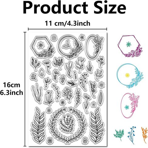 CRASPIRE Sea Animal Ocean Clear Stamps Turtle Seahorse Ship Dolphins Shells Starfish Coral Reusable Retro Postmark Transparent Silicone Stamp Seals for Journaling Card Making DIY Scrapbooking Supplies in Saudi Arabia