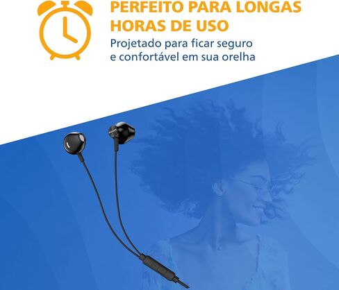 سماعات أذن سلكية USB C مع ميكروفون من فيليبس، سماعات أذن من النوع C مع ميكروفون، صوت جهير قوي، خفيفة الوزن، سماعات أذن سلكية USB-C، سماعات أذن سلكية عن بعد بثلاثة أزرار in Saudi Arabia