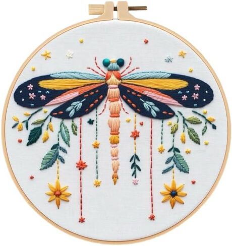 Huacan 4 Set Christmas Embroidery Kit Sterner Hand Hand Terbroidery for Home Decor in Saudi Arabia