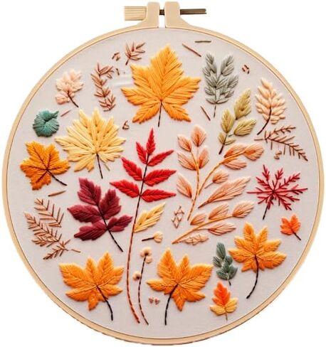 Huacan 4 Set Christmas Embroidery Kit Sterner Hand Hand Terbroidery for Home Decor in Saudi Arabia