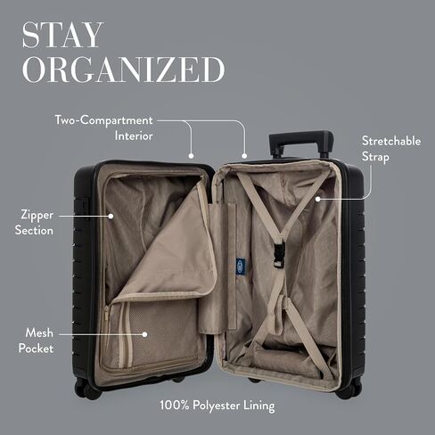 Bric's B|Y Ulisse Spinner Suitcase - 21 Inch Carry-On Luggage - Hard Exterior and TSA-Approved Lock - Oceano in Saudi Arabia
