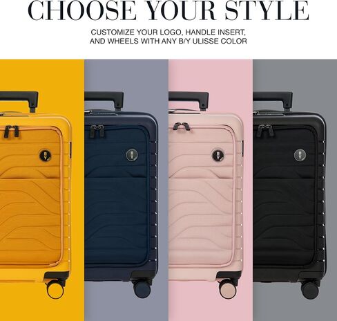Bric's B|Y Ulisse Spinner Suitcase - 21 Inch Carry-On Luggage - Hard Exterior and TSA-Approved Lock - Oceano in Saudi Arabia