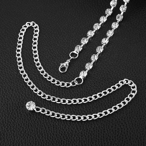 Hzman Silver Flaging Shape Cains for Women Rope Belly Belle Body Body Jewelry for Bikini in Saudi Arabia