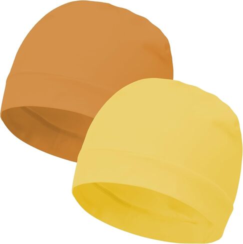 vidsel 100% Cotton Skull Caps for Men Women Breathable Night Cap Sleep Hats Soft Lightweight Running Beanie Helmet Liner in Kuwait