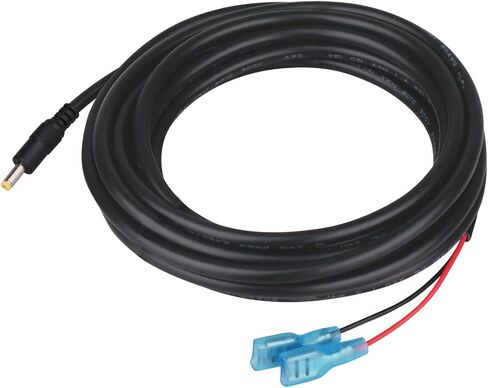 KSK 79-inch Trail Camera Power Cord with Alligator Clips, 4.0x1.7mm DC External Power Cable, Compatible with Tactacam Reveal, X, XB, SK, Wise Eye, Spartan Gocam, etc in Saudi Arabia