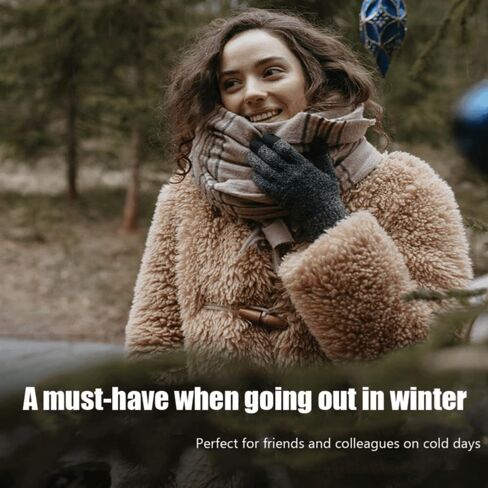 Winter Gloves For Men Women- Thermal Fleece Lined Touchscreen Gloves With Anti-Slip Grip For Skiing/Cycling/Hiking in Saudi Arabia