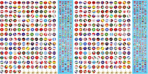 200 Pcs Push Pins National Flag Thumb Tacks Push Pins for Cork Board World Flags Push Pins for School Home Office, 1.00X1.00X1.00CM, D1119518CLC in Saudi Arabia