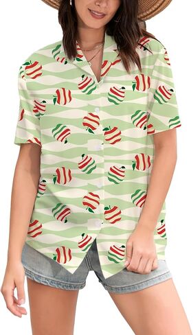 Betusline Girl's Button Down Beach Shirts Hawaiian Shirt Ploral Ploral Tropical Sleeve Short for Girl ، H Pink #1 ، 4-5T = Tag 120 in Saudi Arabia