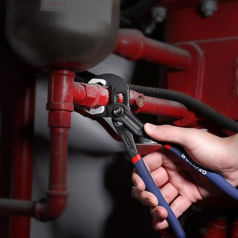 WORKPRO 10-Inch Groove Joint Pliers, Fast Adjust Tongue and Groove Pliers, V-Jaw Water Pump Pliers with Comfort Grips in Kuwait