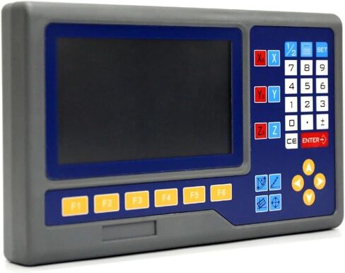 8 لغات 2 محاور 3 محاور LCD عداد عرض القراءة الرقمية لآلات طحن مخرطة الخراطة (محورين بدون ذراع) in Kuwait