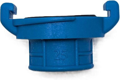 10 عبوات - وصلة توصيل ملولبة أنثى مقاس 1 بوصة - خرطوم بولي سريع التوصيل مع عروات قفل - محول مياه عالي التحمل للري والزراعة والاستخدام البحري والصناعي in Kuwait