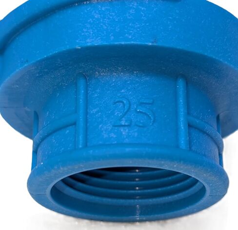 10 عبوات - وصلة توصيل ملولبة أنثى مقاس 1 بوصة - خرطوم بولي سريع التوصيل مع عروات قفل - محول مياه عالي التحمل للري والزراعة والاستخدام البحري والصناعي in Kuwait