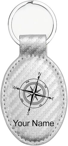 تشمل سلسلة مفاتيح Lasergram Oval ، وردة البوصلة ، ونقش مخصصة in Kuwait