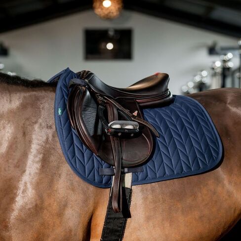 Horseware Ireland Amigo Navy English Jumping Saddle Pad in Kuwait