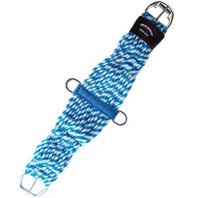 Horse 22" Western 27 Strand Double Weave Two-Tone Mohair Roper Cinch 97RT12-22 in Saudi Arabia