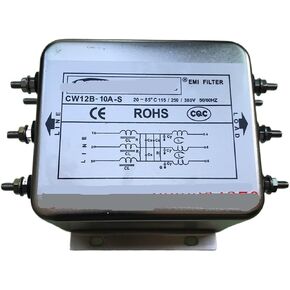 Three-Phase 380V 10A Power Supply Filter Bipolar Filter CW12B-10A-S in Saudi Arabia