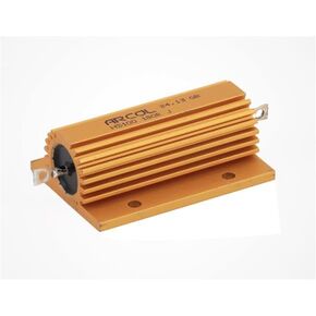 Ohmite، HS100-180R-J، مقاوم الأسلاك - 180 أوم - ±5% التسامح - 100 وات - ±100 جزء في المليون/درجة مئوية معامل درجة الحرارة - تحمل النبض - عروات اللحام - حزمة الصندوق المحوري. (5 سلعة/عناصر) in Kuwait