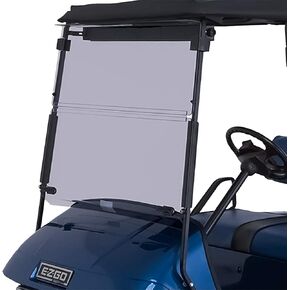Tinted Foldable Windshield Compatible with EZGO TXT Medalist Golf Carts 1995 & Up in Saudi Arabia