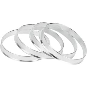 Hub Centric Rings, 72.56mm ID to 73.1mm OD Vehicle Wheel Hubrings Aluminum Alloy, 4 Pcs in Kuwait