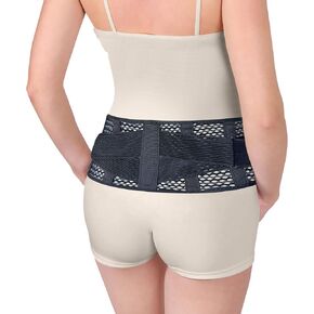 دعامة ظهر رياضية قابلة للتنفس، دعامة أسفل الظهر قابلة للتعديل لتخفيف الألم ودعم الظهر وحزام ضغط الخصر in Kuwait