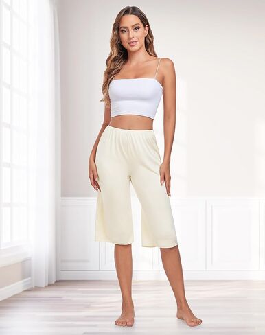 Subuteay Pettipants Womens Culotte Half Slip Skirted Shorts Under Dress Lace Trim in Kuwait