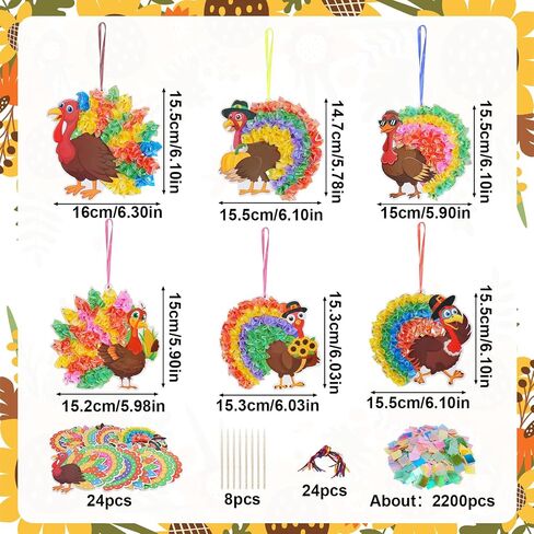 Fennoral 24 Pack Flower Poke in Art for Kids Make You Own Flower Bouquet Craft Kit DIY Poke EVA Foam Craft for Girls Boys for Classroom Art Activity Spring Decoration Mother's Day Gift in Saudi Arabia