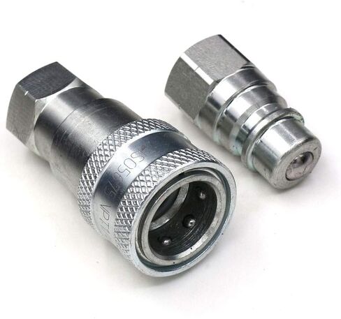 مقرنة هيدروليكية 3/4 NPT ISO 5675 ، Ceker Quick Connect Pioneer Style Astrical Adgricultural Coupling Douplers Acplers in Kuwait