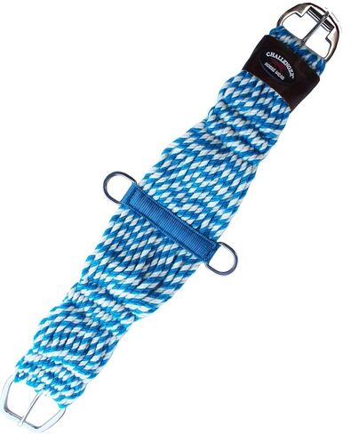 Horse 22" Western 27 Strand Double Weave Two-Tone Mohair Roper Cinch 97RT12-22 in Saudi Arabia