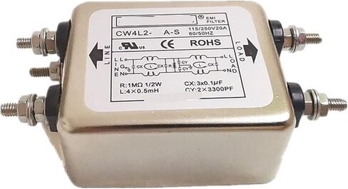 مرشح طاقة أحادي الطور CW4L2-6A-T CW4L2-10A -S 20A 10A 6A(CW4L2-10A -S 10A برغي) in Kuwait