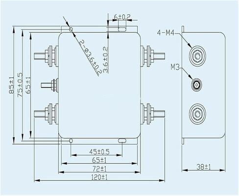 فلتر طاقة مضاد للتداخل A2LB-20A مصدر طاقة منقى 30 أمبير (A2LB-30A) in Saudi Arabia