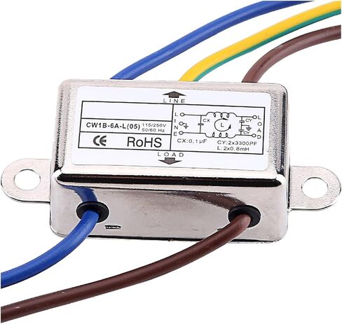 Single-Phase AC Filter 220VCW1B-3A/6A/10A-L(05) Low-Pass Strip line(CW1B-10A-L-05) in Saudi Arabia