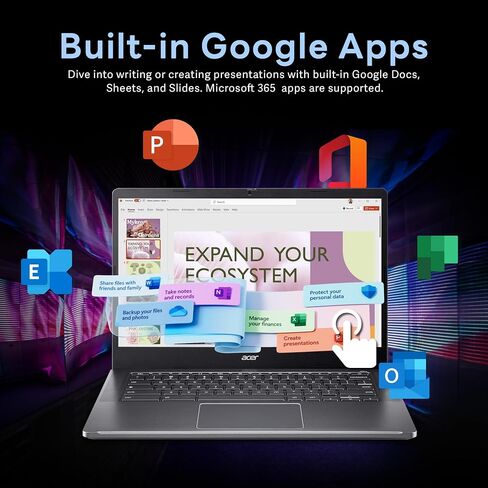 Acer Chromebook Spin 713: Intel i3-10110U, 4GB DDR4, 64GB eMMC, 13.5" 2K VertiView Touchscreen, Backlit Keyboard, Google Chrome OS (Renewed) in Saudi Arabia