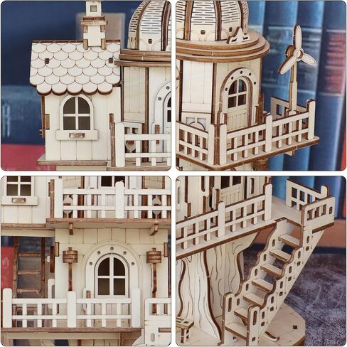 3D Wooden Puzzles for Adults, DIY Mechanical Gearing Powered Butterfly Model Kits, 140 Pieces Wooden Models for Adults to Build, Ideal for Birthday, Christmas, Souvenir Gift, Home Décor in Saudi Arabia