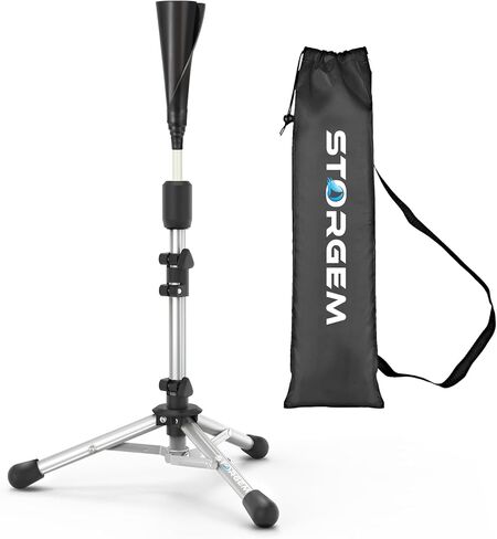 Storgem Baseball و Softball Tee ، Tee Batting ، Tees للبيسبول للضرب ، حامل التدريب على الكرة ، تعديل الارتفاع السهل in Kuwait