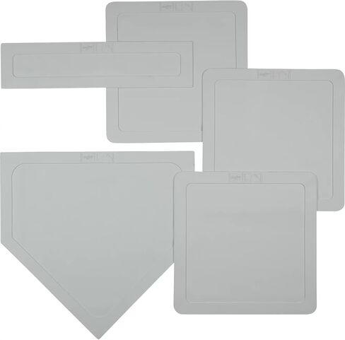Rawlings | Throw Down Complete Base Set | Includes 3 Bases, Home Plate & Pitcher’s Rubber | Portable Practice Kit in Saudi Arabia
