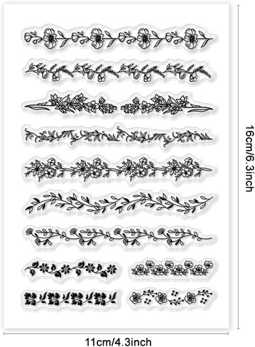 PH PandaHall Vintage Clear Stamps, Dragonfly Silicone Stamp Insects Rubber Stamps Transparent Stamps PVC Plastic Stamps for Card Making Photo Album Decoration and DIY Scrapbooking in Kuwait