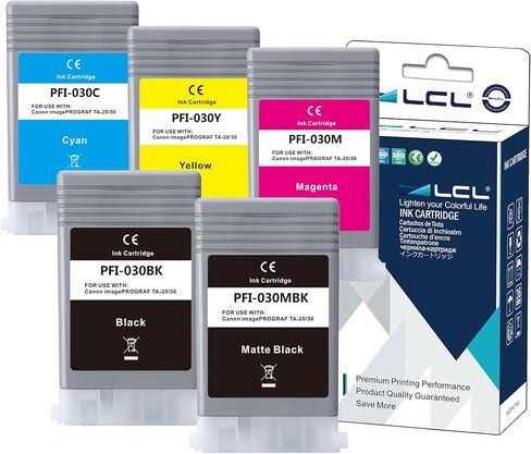 استبدال خرطوشة الحبر المتوافقة مع LCL لـ Canon CLI-42 CLI42 Pro-100 Pro-100s (8 حزمة BK C M Y PM PC LGY GY) in Kuwait