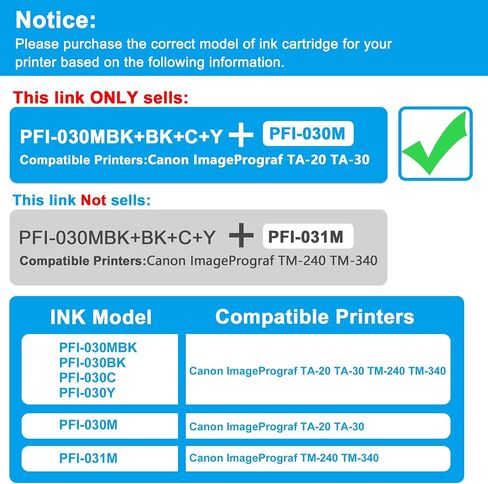 استبدال خرطوشة الحبر المتوافقة مع LCL لـ Canon CLI-42 CLI42 Pro-100 Pro-100s (8 حزمة BK C M Y PM PC LGY GY) in Kuwait