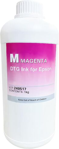 DTG White Ink 1000ml مباشرة إلى طباعة الملابس الحبر الرقمي والمزيد من إعادة الطباعة ل Surecolor F2000 F2100 P600 P800 DTG وجميع طابعات E-Pson Printhead DTG in Kuwait
