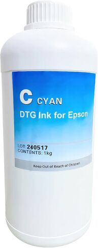 DTG White Ink 1000ml مباشرة إلى طباعة الملابس الحبر الرقمي والمزيد من إعادة الطباعة ل Surecolor F2000 F2100 P600 P800 DTG وجميع طابعات E-Pson Printhead DTG in Kuwait