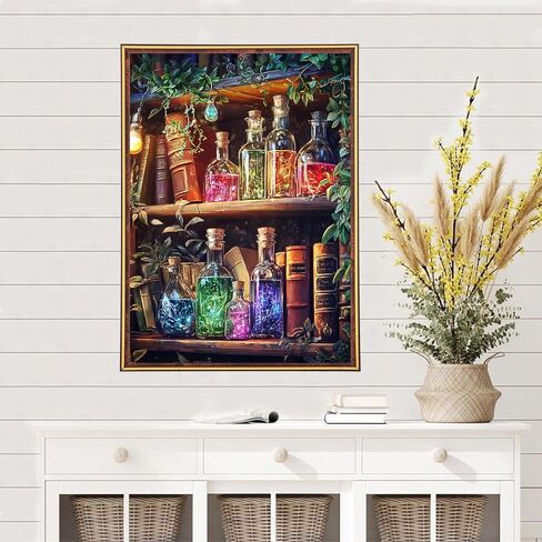 MEIYUDA Skull Diamond Painting Kits for Beginners, DIY Skeleton Diamond Art Kits for Adults, 5D Full Drill Diamonds Painting Gem Art for Craft Home Wall Decor 12x12in in Saudi Arabia