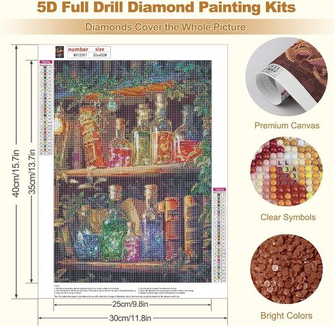 MEIYUDA Skull Diamond Painting Kits for Beginners, DIY Skeleton Diamond Art Kits for Adults, 5D Full Drill Diamonds Painting Gem Art for Craft Home Wall Decor 12x12in in Saudi Arabia